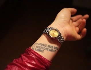 Bonnie Huie tattoo