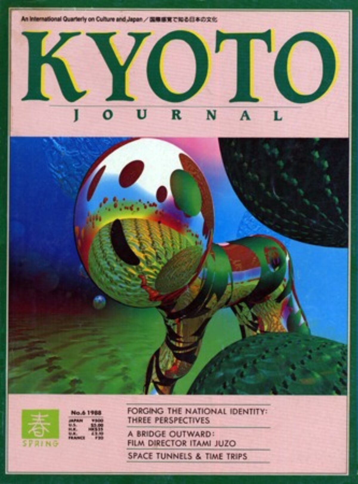 Kyoto Journal Issue 6 – Kyoto Journal