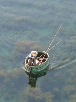 Japanese boatbuilding apprentice