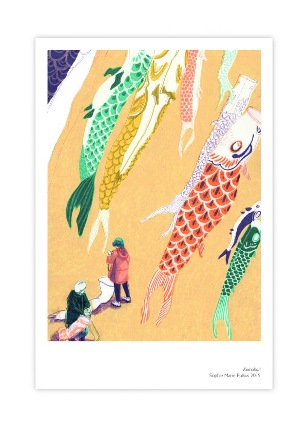 Illustrated Postcard Set - Memories of Japan - Image 3